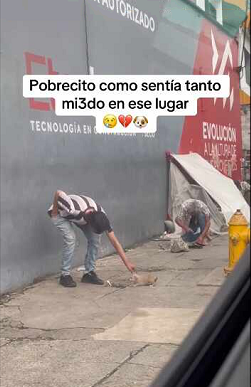 Pobrecito como estaba de trist3 en ese lugar (Full video)