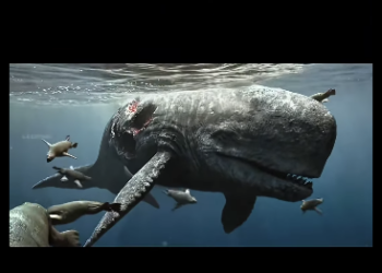 G2412006 La Épica Batalla entre Megalodón Leviatán sangre Hablamos sobre (Parte 2)