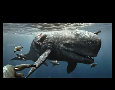 G2412006 La Épica Batalla entre Megalodón Leviatán sangre Hablamos sobre (Parte 2)