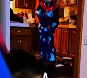 D2512005 Pastor Alemán Huye Del Payaso Mientras Un Perrito Lo Enfrenta (Part 2)