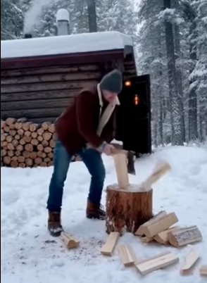 P2712018 After being rescued snow, fox brings back an unexpected gu (Part 2)