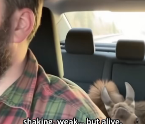 T0701006 moose stood by my truck, crying dor help (Part 2)