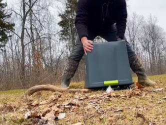 moment bobcat was released back into wild (Part 2)