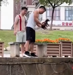 R1002014 drowning puppy was rescued by kind hearted people (Part 2)