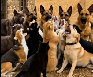 Unbelievable Rescue Cat Dogs Team Up to Save Hen Fox (Part 2)