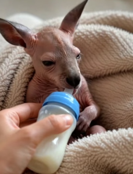 H1304004 mother kangaroo gave me her frozen baby (Part 2)