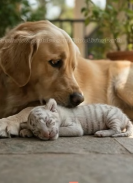 V2204012 newborn white tiger cub was left by its mother then.. (Part 2)