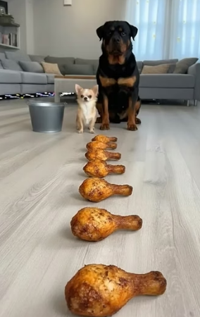 M2704009 Chihuahua vs Rottweiler. Funn (Part 2)