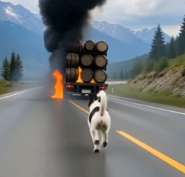 Y0505017 Brave K9 Dog Saves Driver Life Disaster (Part 2)