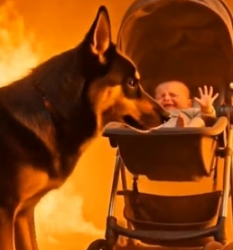 Y0505008 Brave Golden Retriever Saves Baby (Part 2)