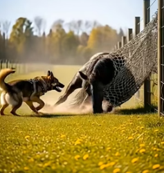 Y0505007 Brave K9 Dog Saved Horse Trapped in Fence (Part 2)