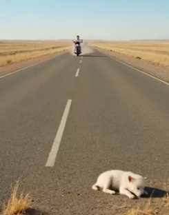 A1505009 Man Saves Abandoned White Wolf Pup (Part 2)