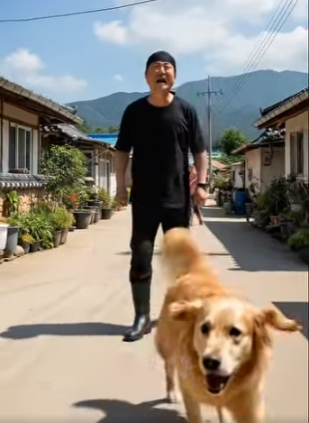 Y2605008 Dogs’ Friends Team Up to Teach Black-Clad Man a Lesson for Spray-Painting a Puppy (Part 2)