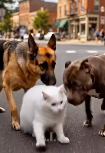 Y2605009 A heartless man steals a kitten right from its mother’s side. Refusing to give up, the mother cat (Part 2)