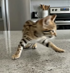 V0405024 Serval kitten lost its mother, wandered onto the road and then…(Part 2)