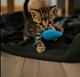 V0405014 Man rescued a tiny Ocelot Kitten from his abandoned house and then (Part 2)