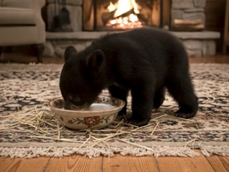 V0405027 Man saved a baby bear in the ice and then…(Part 2)