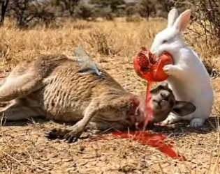 Y0906001 How Rabbit Saved The kangaroo From Phanter (Part 2)